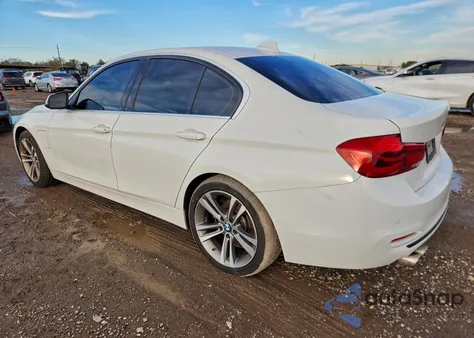 2017 BMW 330E из США, поврежденный, VIN WBA8E1C35HA156800
